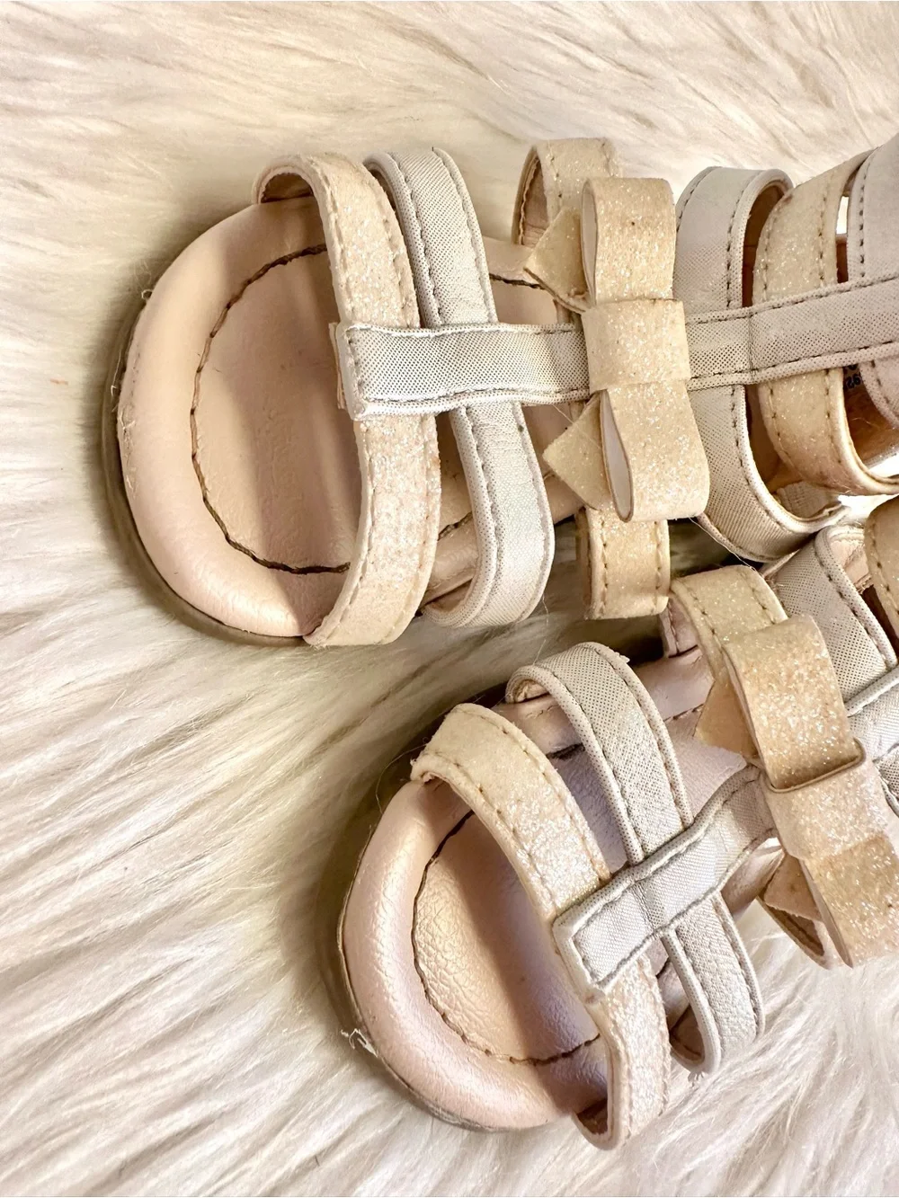 GLADIATOR BOW SANDALS